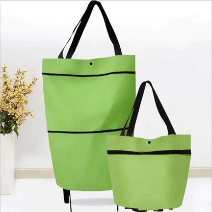 SmartBag 2-i-1 – Fällbar, Vattentät och Rymlig Shoppingväska